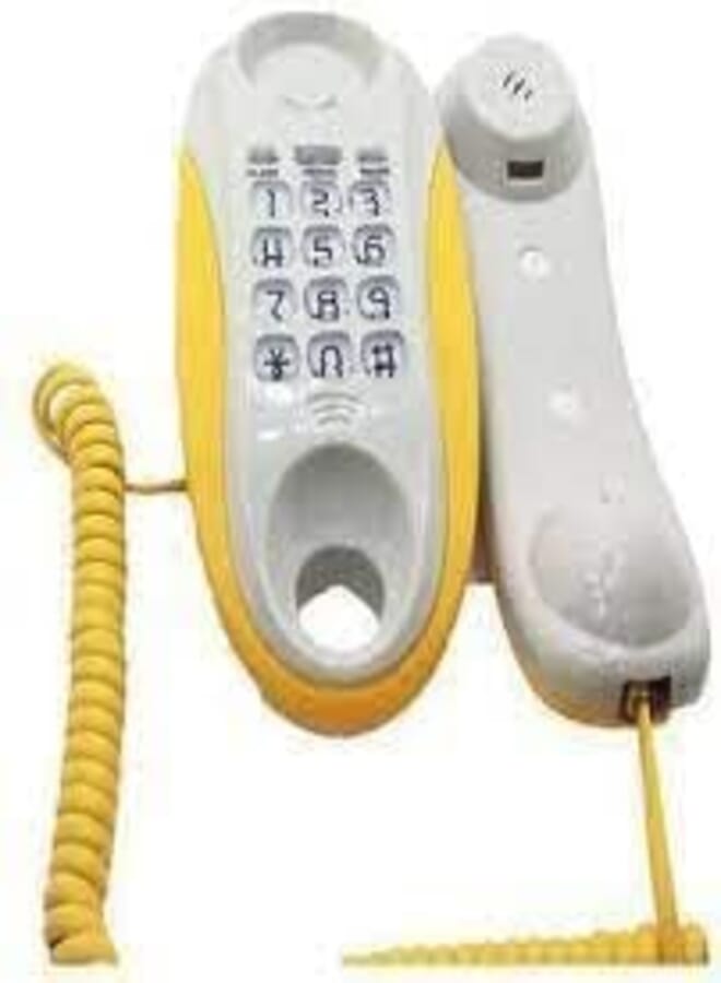 Unique Design Cuff Phone/Last Number Button/Make Button Closer/Bell Control/Luminous Buttons/Wall Mount/Various Colors/Multi Function Phone Victoria 200